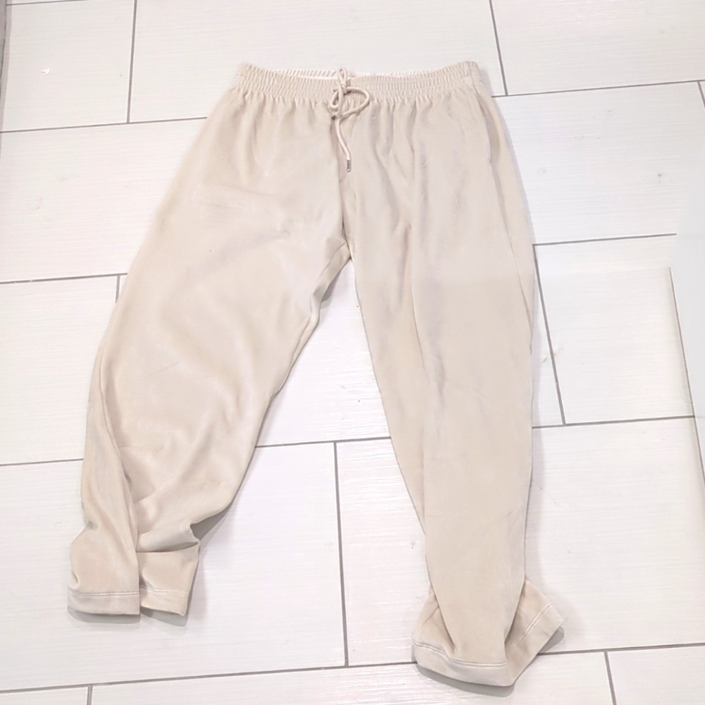 Victoria's Secret PINK velour pant Pink, size M